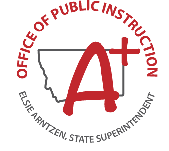 Logo: Montana Office of public instruction: Elsie Arntzen, state superintendent