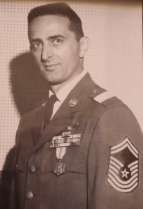 Charles 'Chuck' Webber in Air Force uniform.