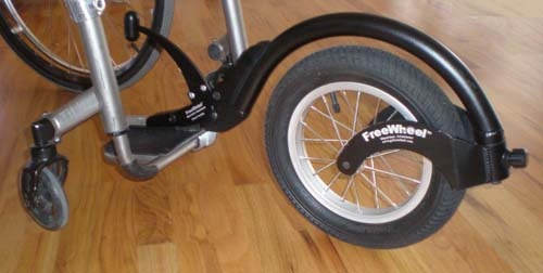 Thumbnail of Wheelchair Accessories - FreeWheel wheelchair attachment.