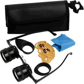 Binoculars- hands free binocular glasses 2.8X - wildlife viewing