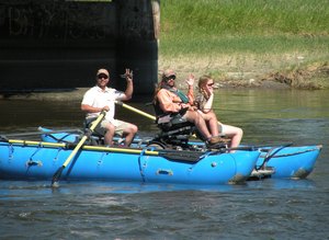 Thumbnail of Boats - Accessible Cataraft (blue).