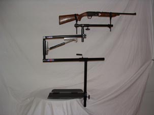 LM 100 rifle/gun shooting mount