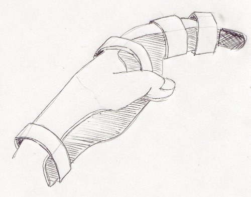 Thumbnail of Trigger Finger-Wrist Aid.
