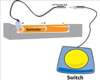 Thumbnail of Battery Interrupter - C & D cell battery interrupter.