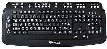 Thumbnail of Large Print Keyboard - MAGic.
