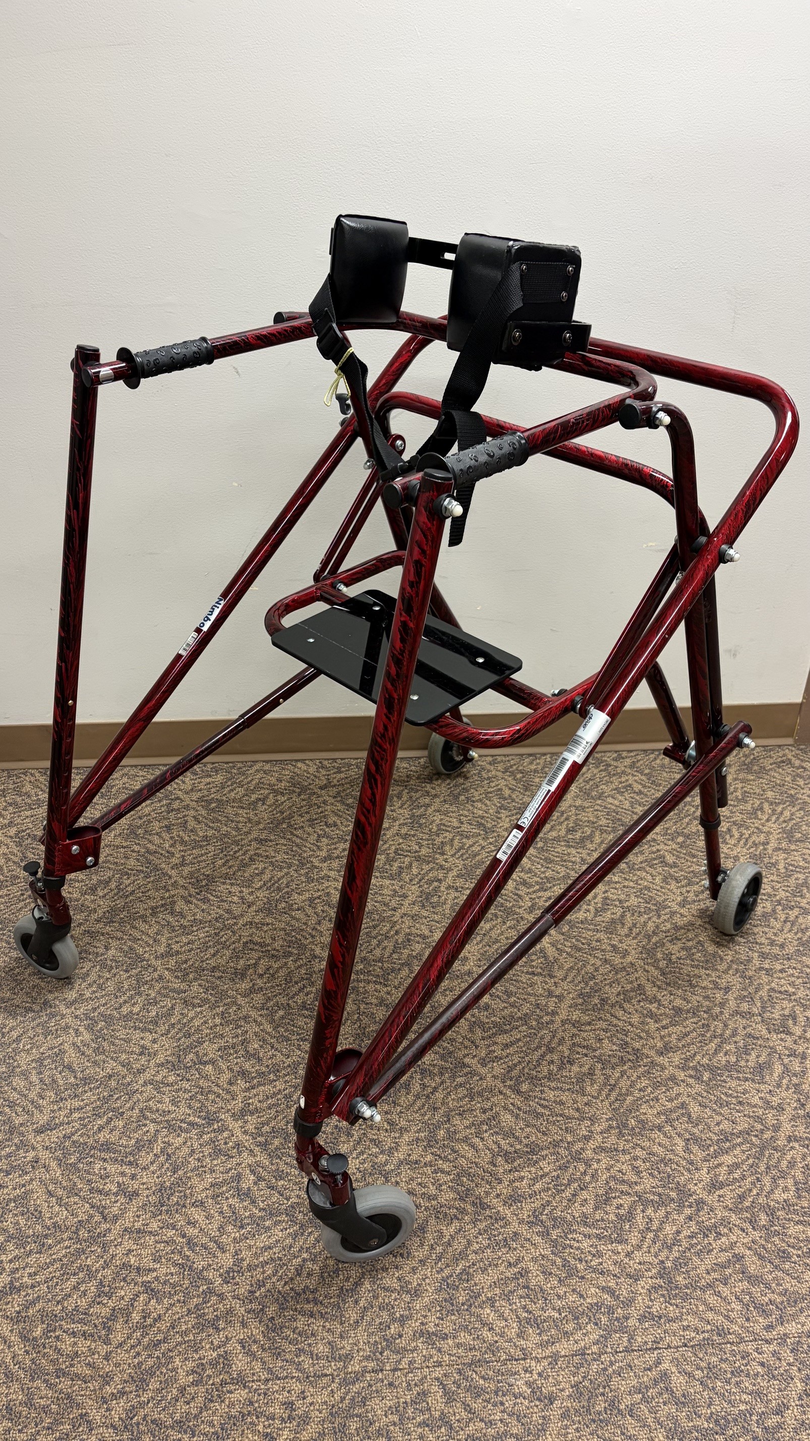 Thumbnail of Drive Medical KA 5200S Nimbo Rehab Lightweight Posterior Posture Walker with Seat.
