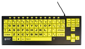 VisionBoard 2 Keyboard (Yellow)