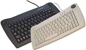 Thumbnail of Adesso Mini Keyboard with Trackball - USB.