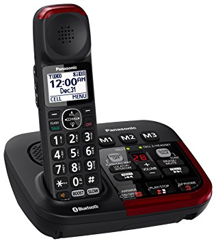 Thumbnail of Panasonic KX-TGM450B Amplified Cordless Phone with Digital Answering Machine.