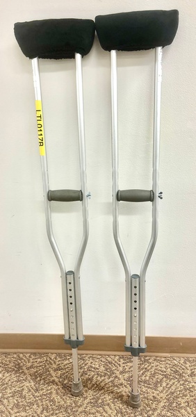 Thumbnail of Crutches - Aluminum Adult Adjustable.
