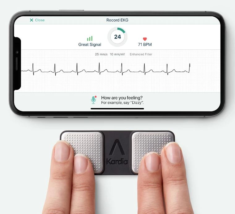 Thumbnail of Mobile EKG Sensor.
