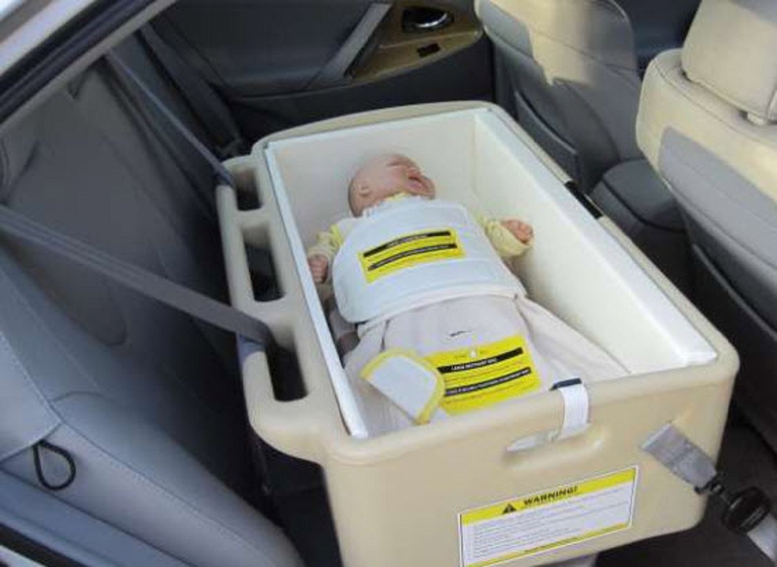 Hope Car Bed - Pediatric Positioning Vehicle Restraint System