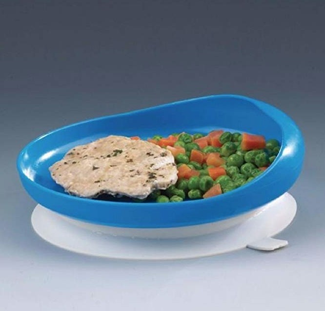 Maddak Scooper Plate With Suction Base