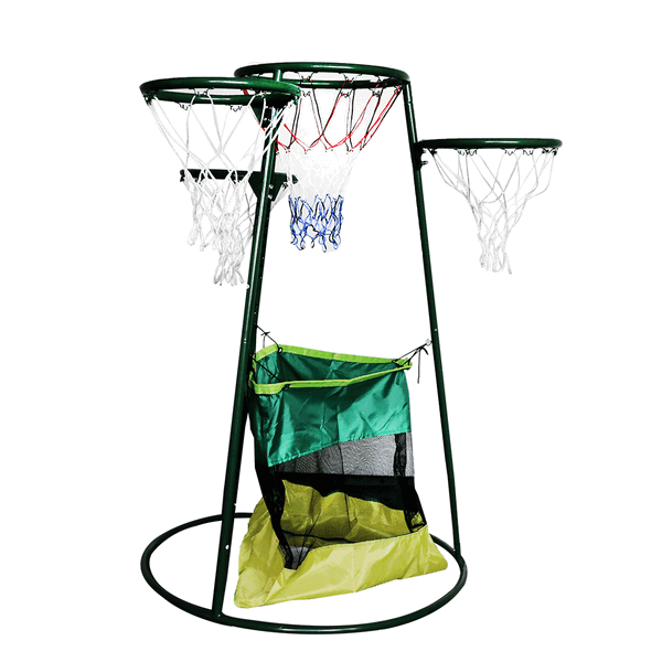 Thumbnail of Adjustable Multi-Ring Basketball Stand - Public School Use.