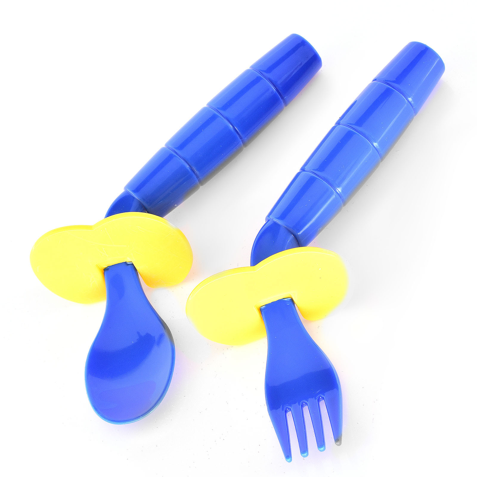 Thumbnail of RIGHT EasieEaters Curved Utensils with shield - Public School Use.