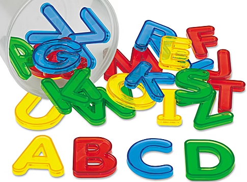 Thumbnail of Translucent Letters (for light table).