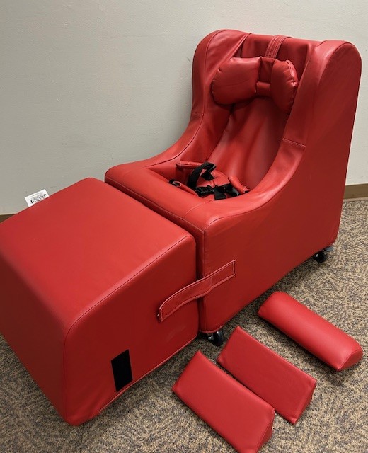 Thumbnail of Chill-Out Chair Roll'er with ottoman, Medium.