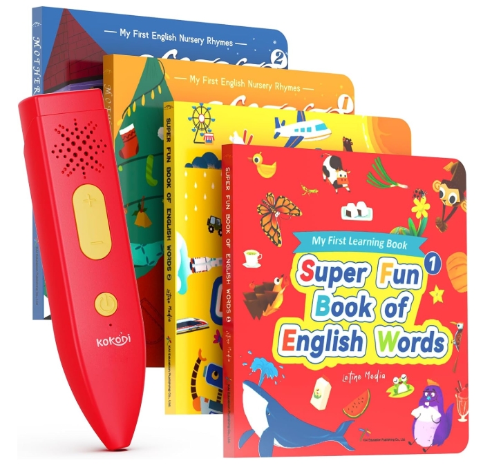 Thumbnail of Tap To Read - Talking Pen Board Books Set.