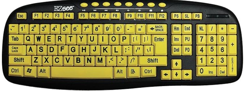 Thumbnail of Large Print Keyboard.