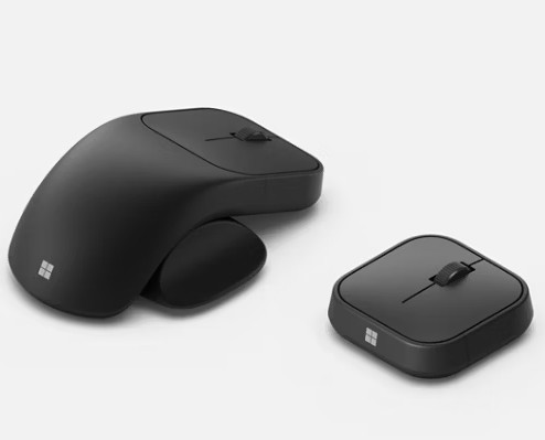 Thumbnail of Bluetooth Microsoft Adaptive Mouse with thumb support.