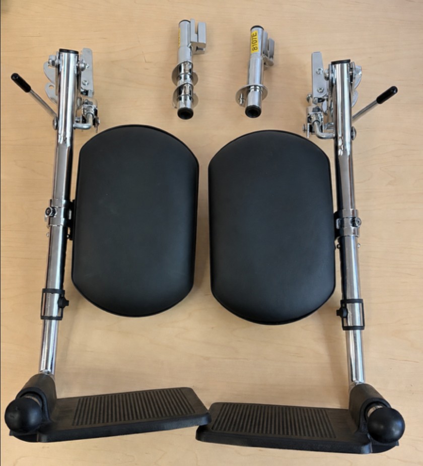 Thumbnail of Elevated Leg Rests for AirHawks and Electra Power Chairs.