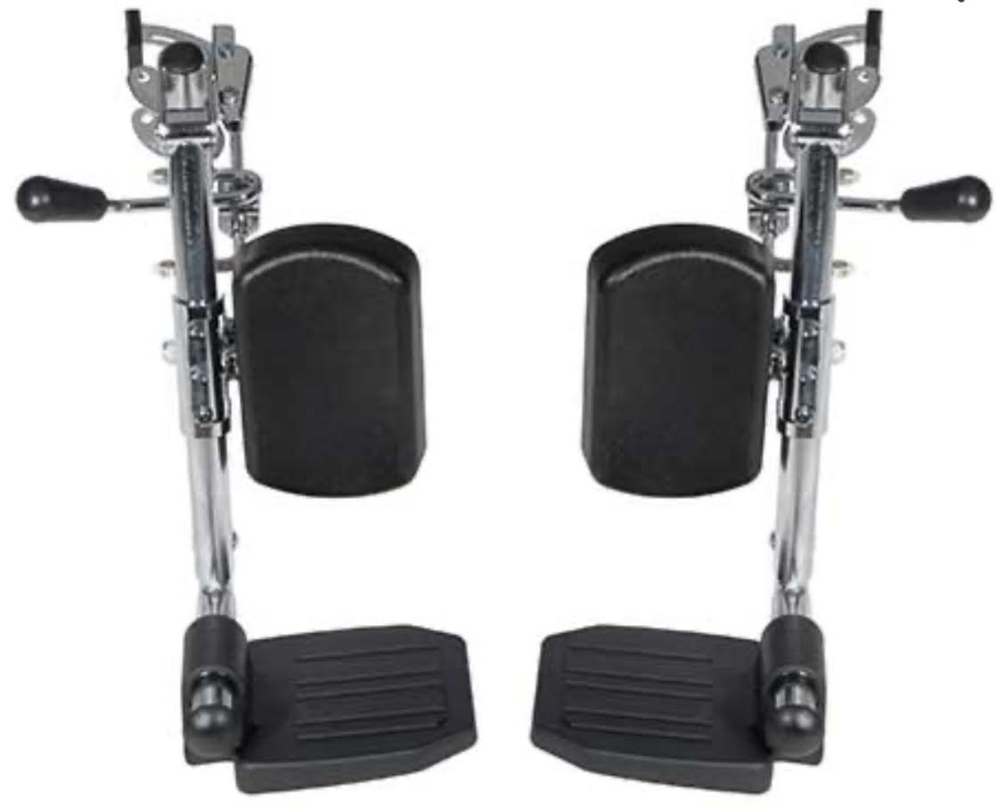 Thumbnail of Elevated Leg Rests for Wheelchair.