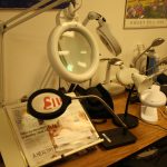 Magnifiers in Billings VR and Blind Services lab
